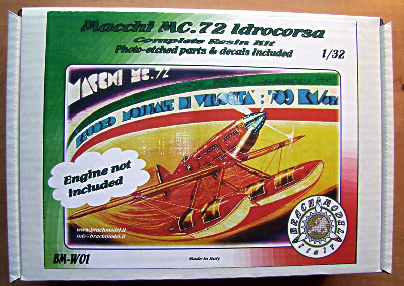 Brach Model Macchi MC.72 | Large Scale Planes