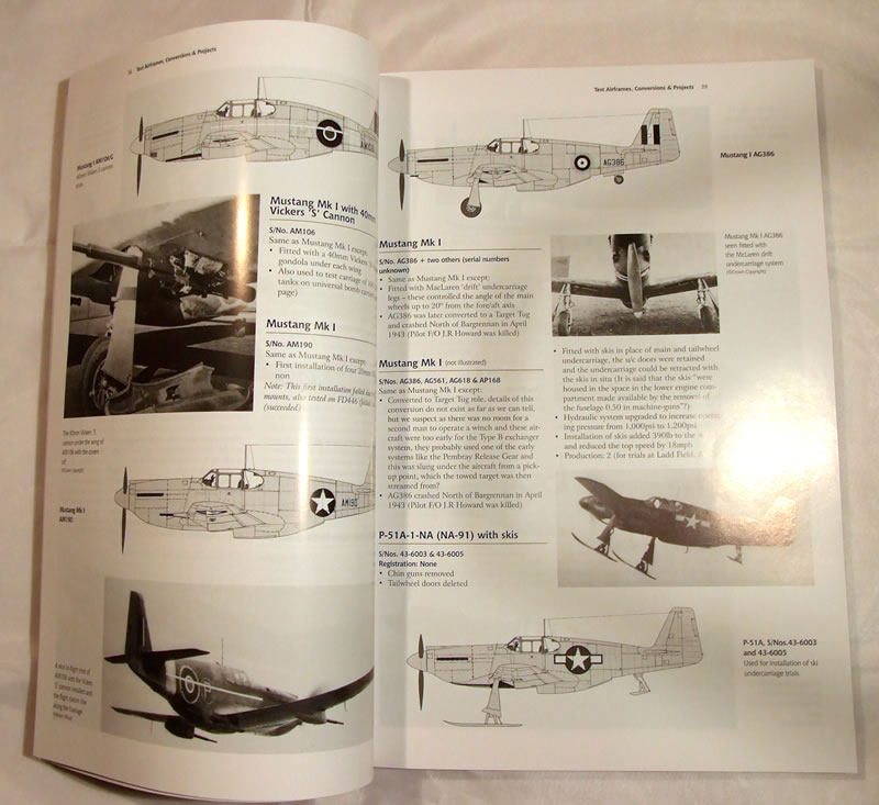 Valiant Wings Publishing The North American P-51 Early Mustang | Large ...