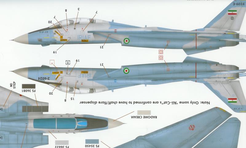 Iranian F-14A Tomcats- Scale: 1/32