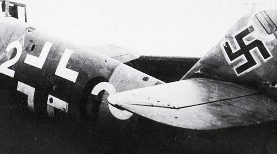 Bf 109 from JG052